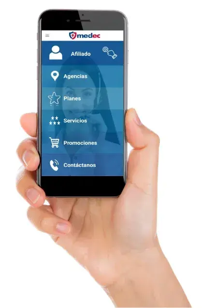 App MEDEC - Medicina Prepagada desde tu celular